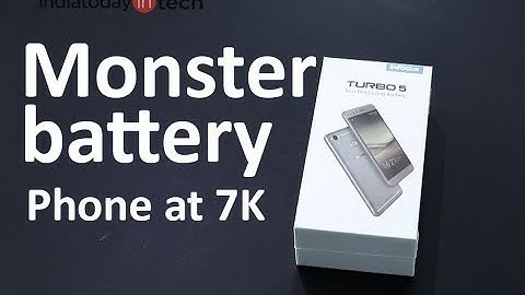 Infocus Turbo 5 unboxing and first look: specs, features and price