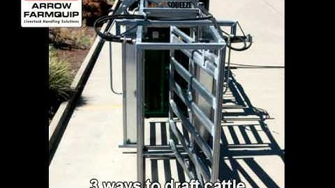 Hydraulic 3 Way Cattle Draft