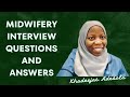 Interview questions and answers for midwives ep 3