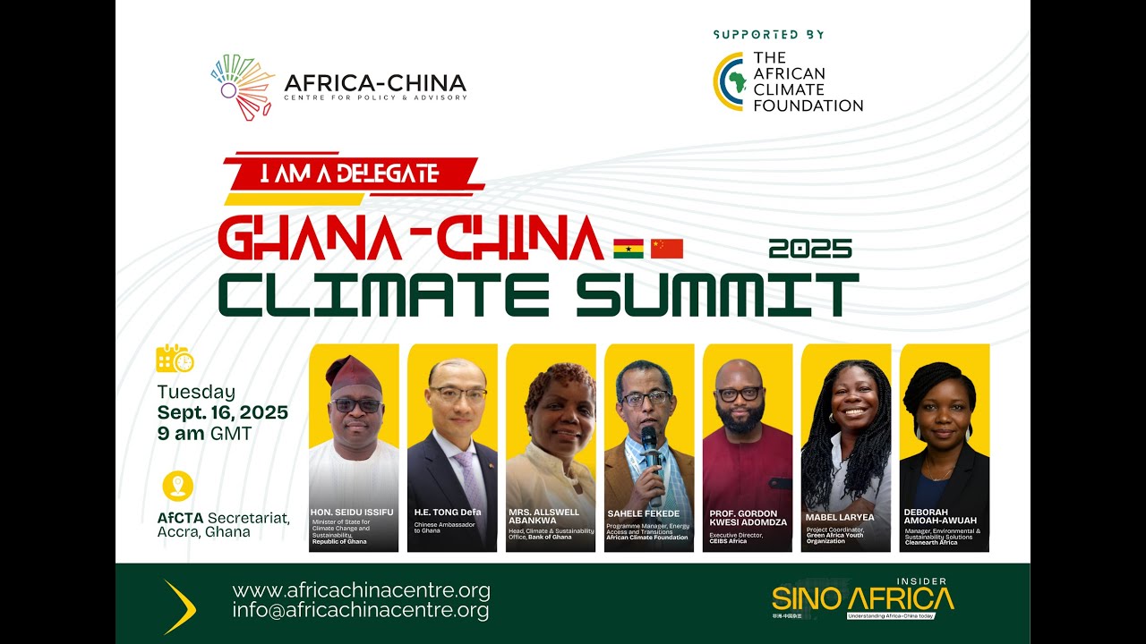 Ghana and China at the Accra Summit 2025 - YouTube