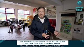 Ceremonia Odsłonięcia Pomnika Ayrtona Senny - Polsat News