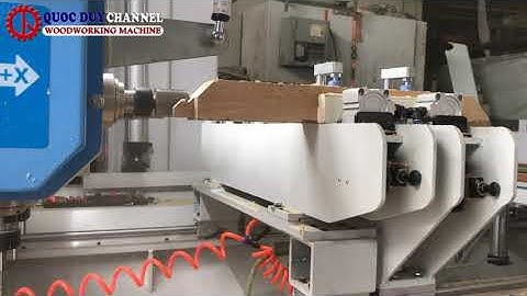 Máy cnc làm mộng âm dương 4 đầu SMT4X4 3500