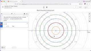 MATH 128 - Desmos Tutorial - Polar Graphs