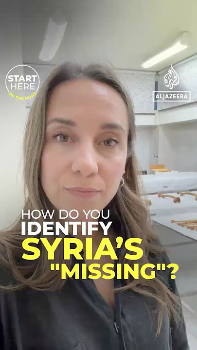 Identifying Syria’s missing | Start Here shorts