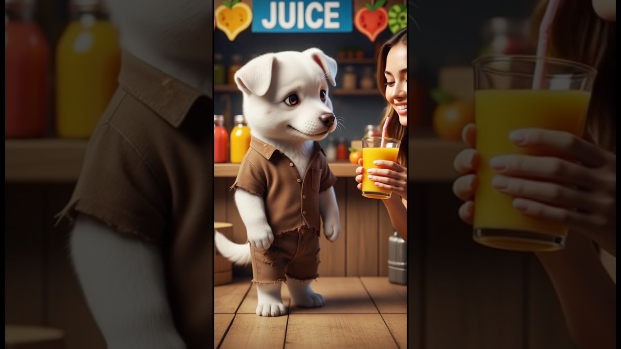 Hard Work Never Fails | juice 🧃 Puppy Story 