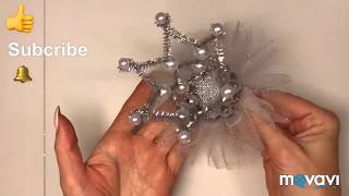 МК Корона для маленьких принцесс.  DIY Princess crown 👑