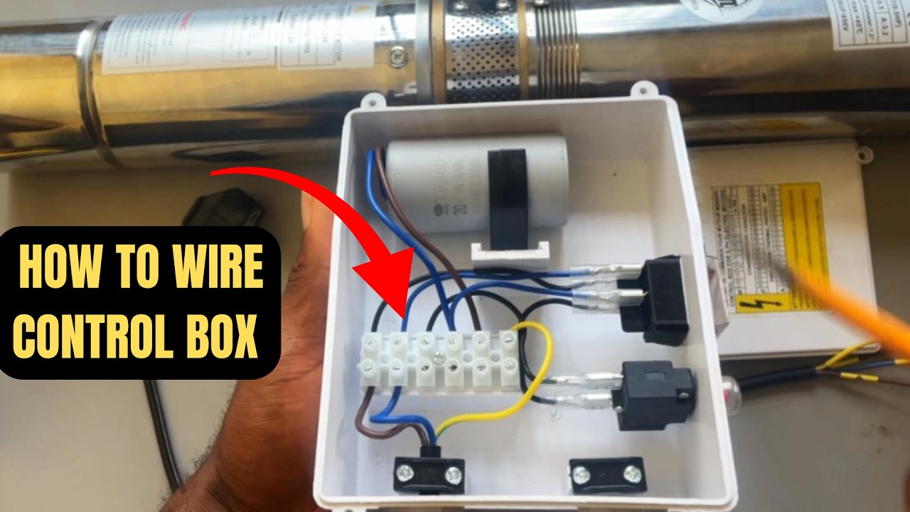 How to Wire a Water Pump Control Box Step by Step for Beginners - YouTube