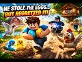 He STOLE the Eggs… Then THIS Happened 😱 (Roblox Animation)