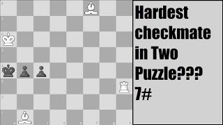 Hardest Checkmate in Two Puzzle??? 2# 