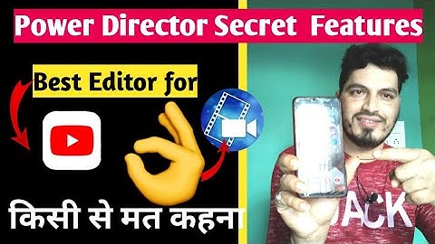 Power Director Secret Editing Tips|Best youtube video Editor|Power Director Tutorial 2020|