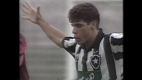 SANTOS 1X1 BOTAFOGO 2ª FINAL BRASILEIRO 95 GLOBO