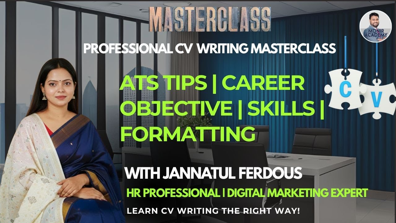 CV Masterclass -Craft a CV That Opens Doors!, +880 1611-486480