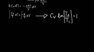 first law for adiabatic processes