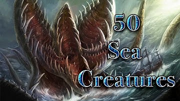 50 Mythical Sea Creatures From Around The World