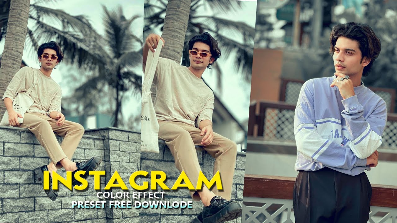 Color Grading Effect in Photoshop | Instagram Photo Color Effect Preset ...