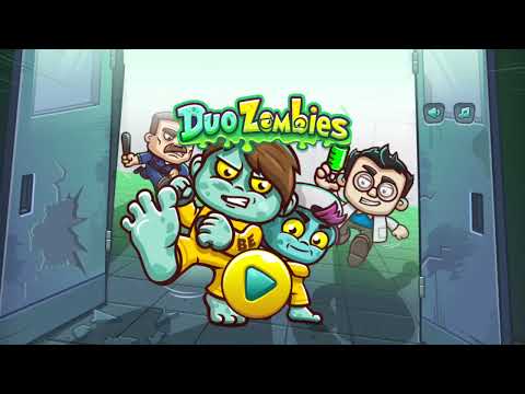 две зомби убегают из лаборатории прохождения игры Duo Zombies