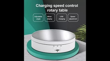 Meja Rotating Base Stand Display alas Putar Fotografi Video 360 14cm