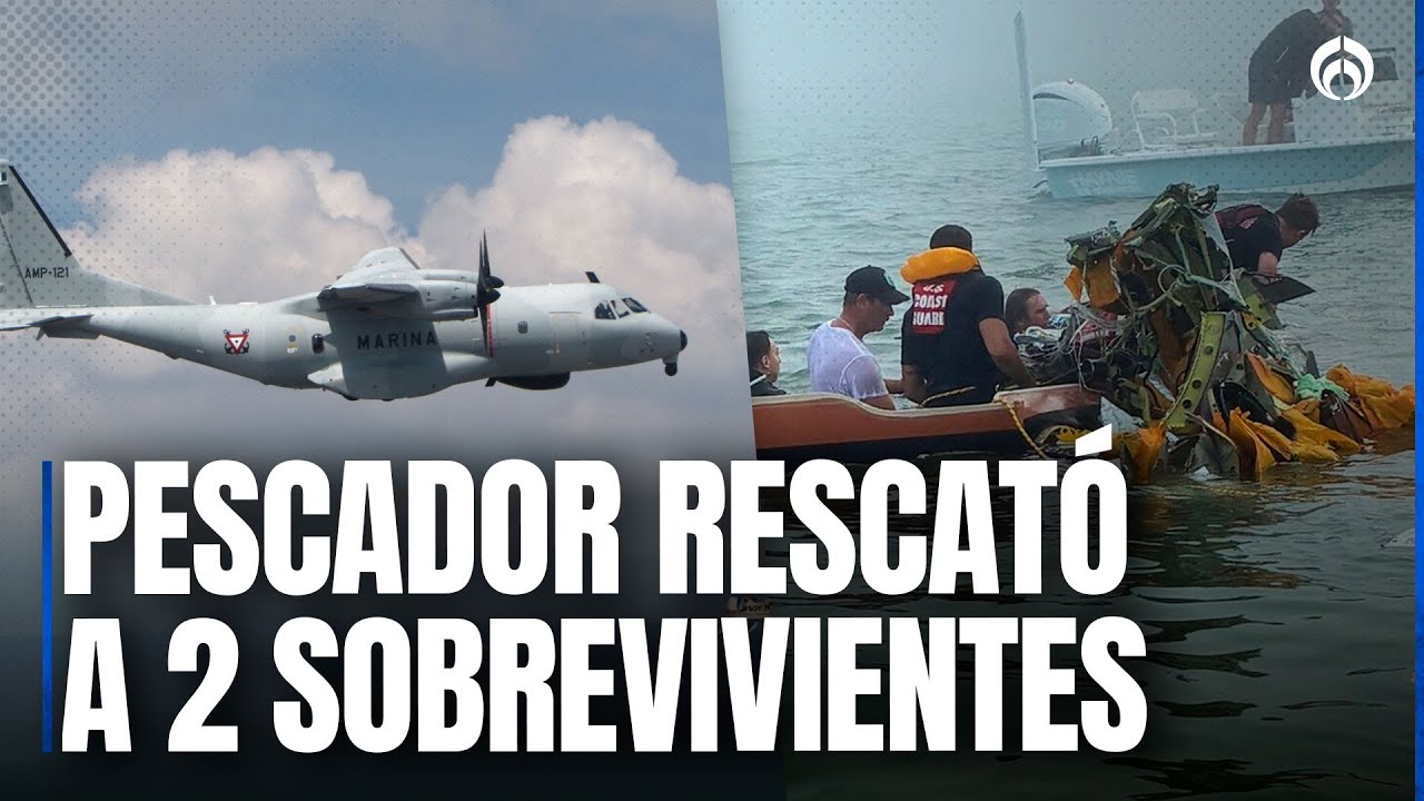 Caída de avión de la Marina: suman seis muertos tras accidente en Galveston, Texas