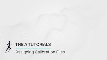 Assigning Calibration Files