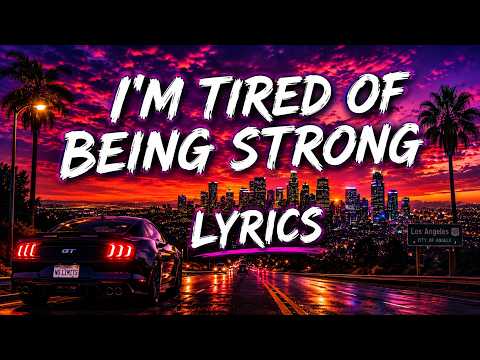 I'm Tired of Being Strong 💔 | The Sad Rap Everyone Needs to Hear (Lyrics)