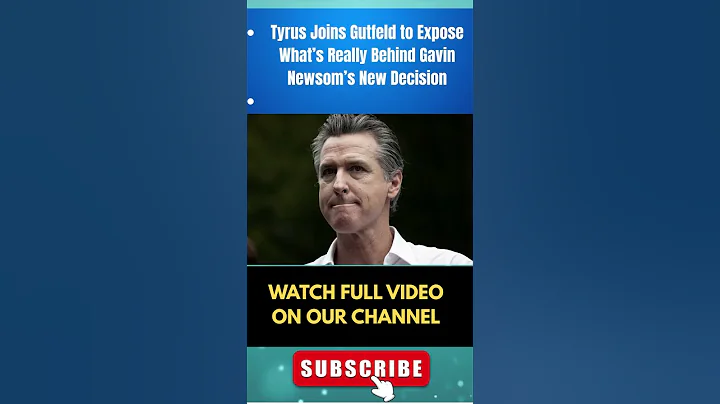 Tyrus Joins Gutfeld to Expose What’s Really Behind Gavin Newsom’s New Decision