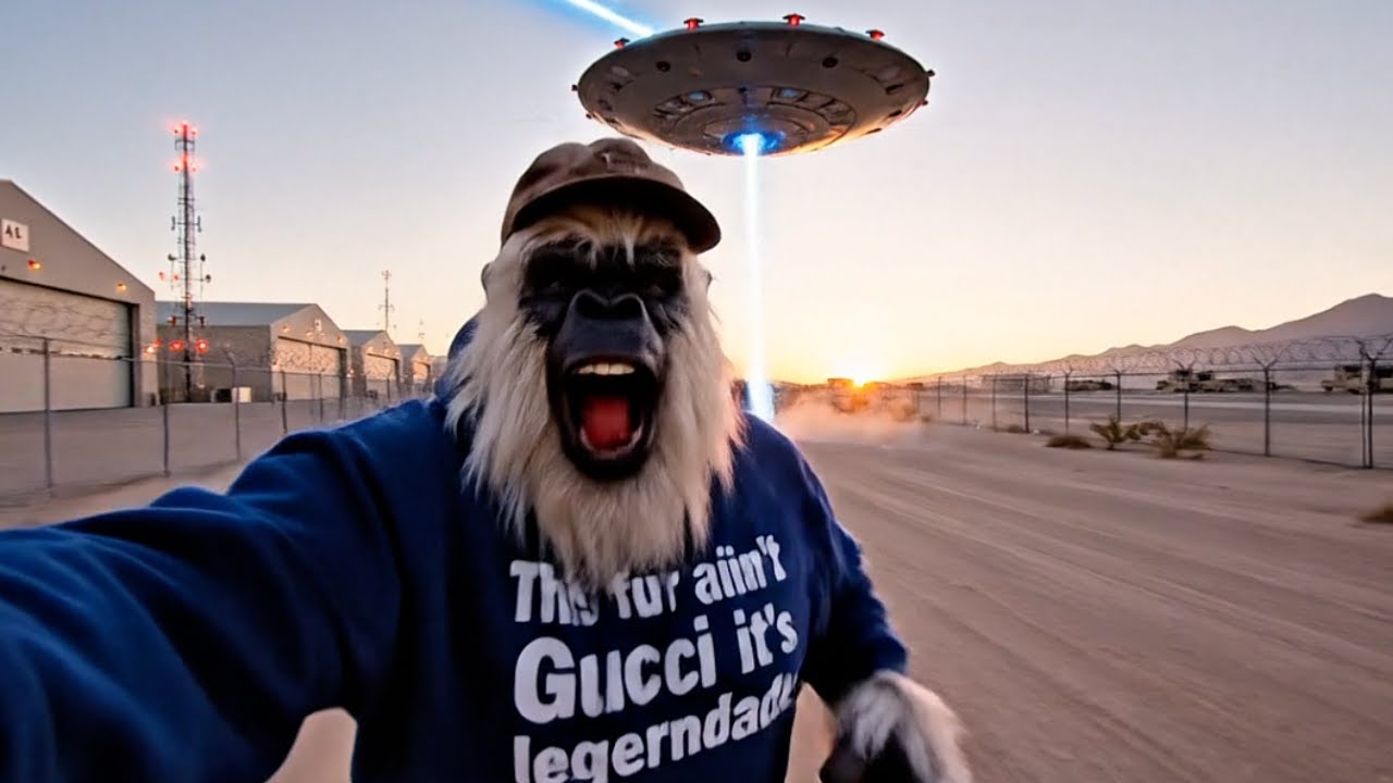 ПОПАЛИ В ЗОНЕ 51?! БЕЗУМНЫЙ ПОБЕГ Йети от ФБР