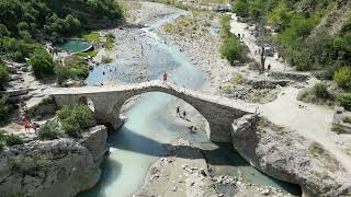 LENGARICA CANYON -THERMAL WATERS -OTTOMAN BRIDGE -kanion Lengarica - TERMY - most osmański - ALBANIA