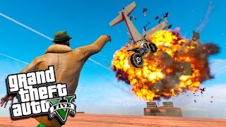 СБИЛ САМОЛЕТ МОТОЦИКЛОМ - GTA 5 Online СБИЛ САМОЛЕТ МОТОЦИКЛОМ - GTA 5 Online