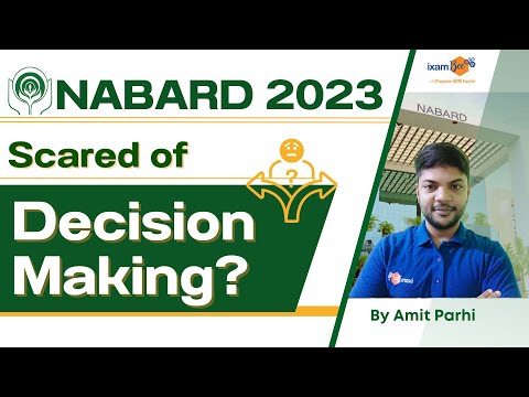 TARGET NABARD 2023 | Decision Making Approach | By Amit Parhi