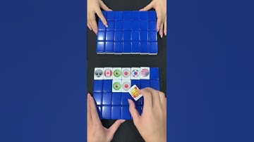 👆👆👆A little game that my friends play with me every day #mahjong