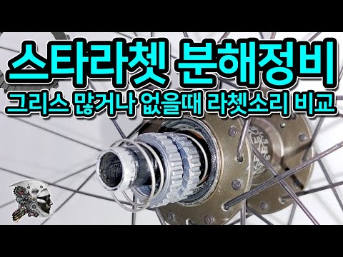 DT SWISS 너무나 쉬운 스타라쳇 분해정비(DT Swiss Ratchet System)