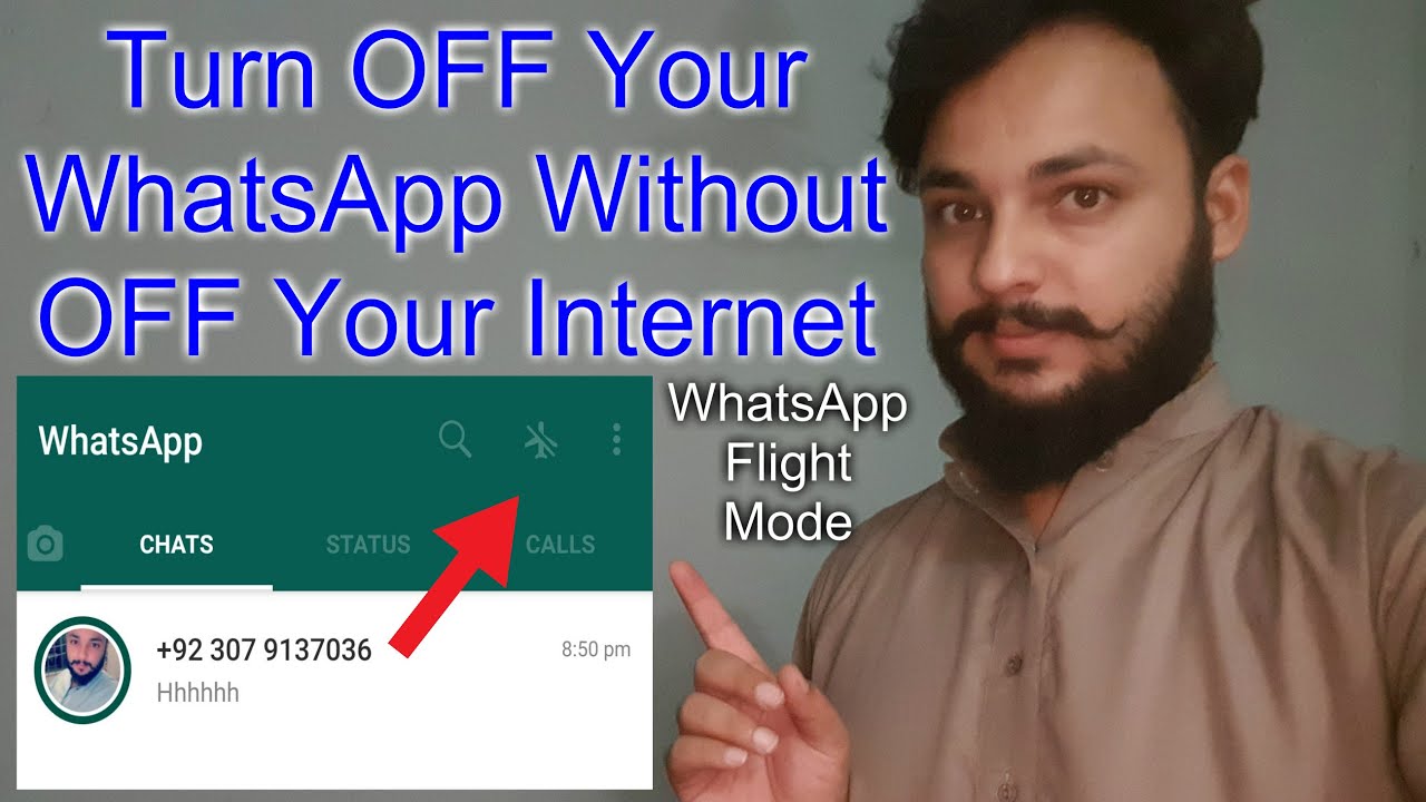 How To Turn Off Whatsapp Without Off Internet WhatsApp Flight Mode