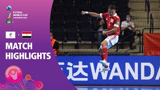 RFU v Egypt | FIFA Futsal World Cup 2021 | Match Highlights