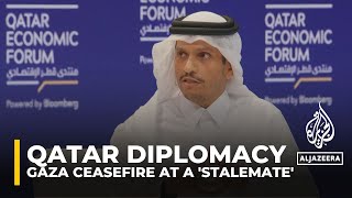 ‘No commonality’ in ceasefire talks: Qatar’s PM