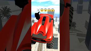 Insane Mega Ramp Jump Stunt! 🔥 #gaming #games #ytshorts #car #gameplay #carcrash #shorts #crash