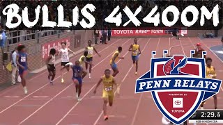 2024 Bullis Boys 4x400m at Penn Relays