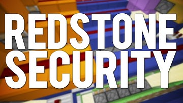 Minecraft: 3 Simple Redstone Security Systems
