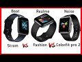 Boat Watch Storm Is it better than realme Watch, Noise ColorFit ? Boat  vs realme vs Noise watch.