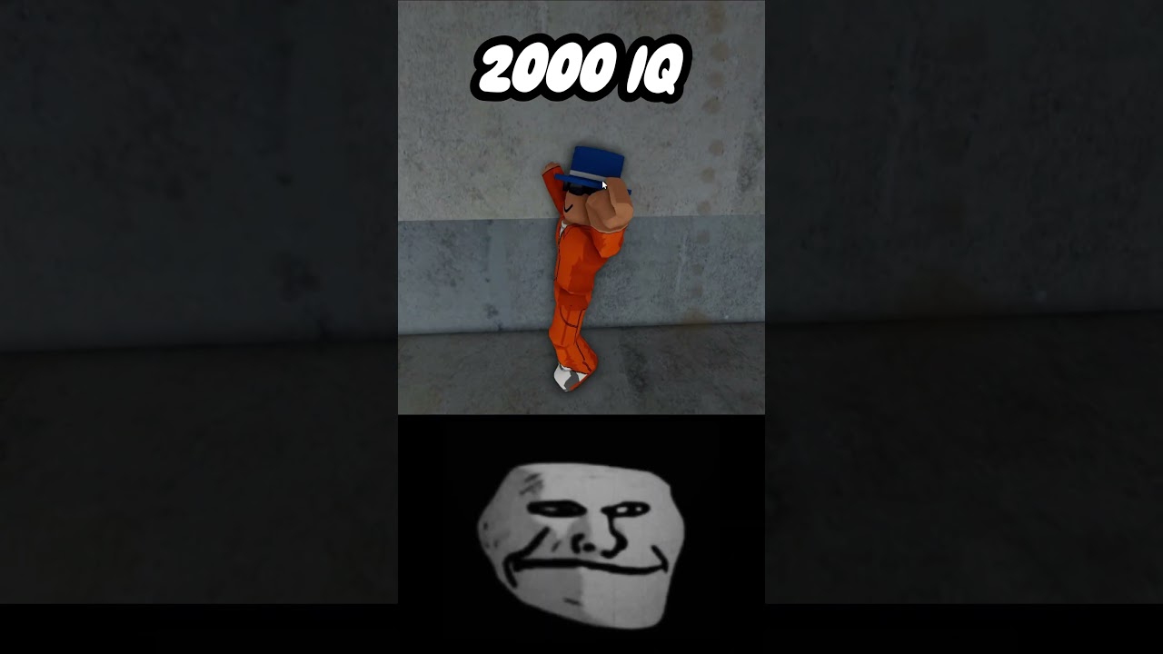 Roblox IQ Moment (Troll Face Meme) 