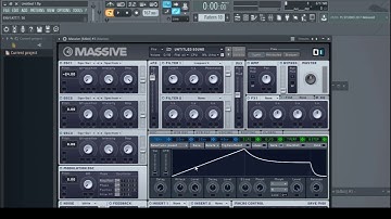 Native Instruments Massive, How To Make Classic Jungle Warp Bass.