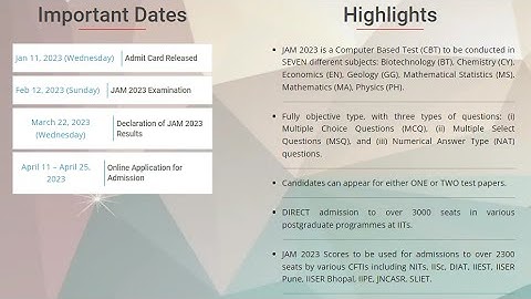 IIT JAM Scorecard 2023 to release tomorrow on jam.iitg.ac.in, here