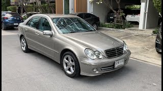 รีวิว 2005 Benz C230 Avantgarde สภาพป้ายแดง