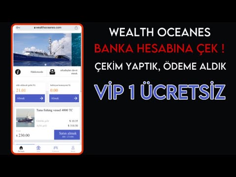 Wealth Oceanes - İnternetten Para Kazan | Ödeme Aldık !
