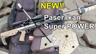 INCREDIBLE!!! Testing a pro-grade fishing dart to pierce a thick plate—it goes right through, fis...