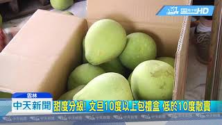 20180911中天新聞　中秋到！　挑文旦5撇步　重量、外型、表皮、甜度有眉角