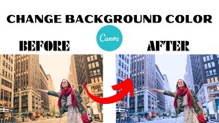 Photo Manipulation in Canva | How To Change Photo Background Color To Black and White screenshot 2