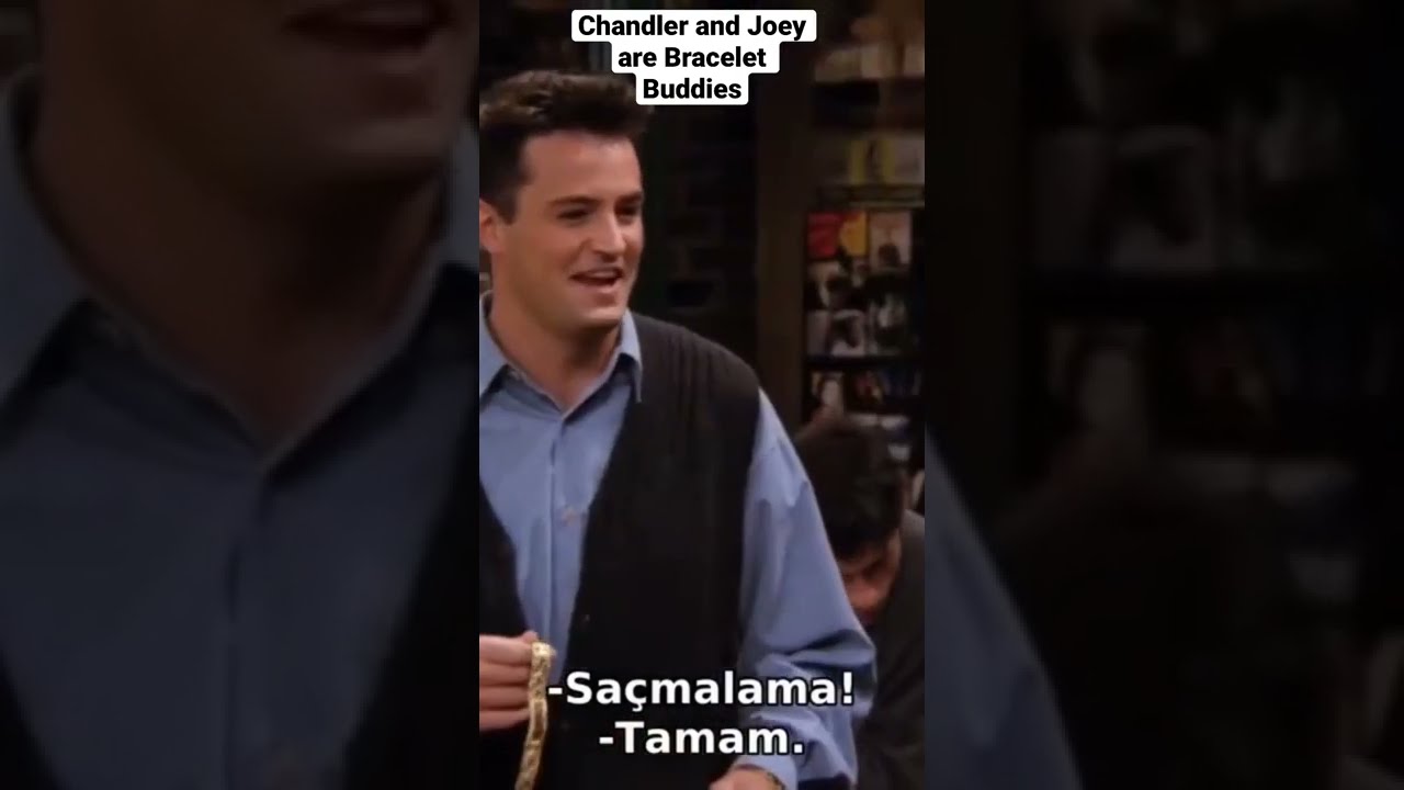 The awkward moment when chandler buys a new 