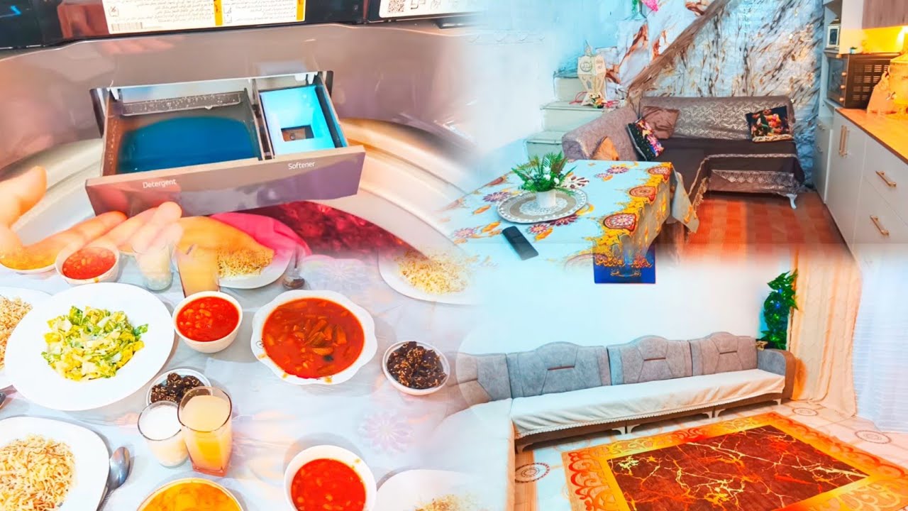 #اليوم طاقه ايجابيه🤗حملة تنظيف#المنزل🌙#فطور#رمضان #funny 