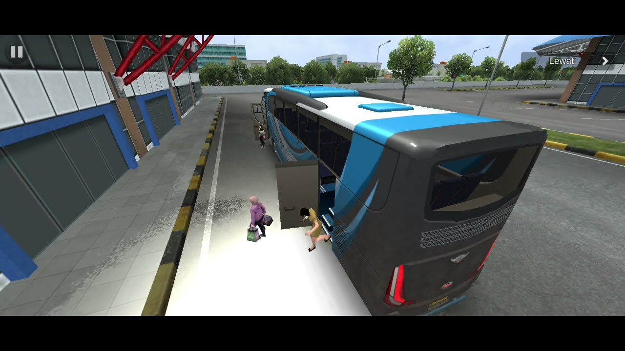 NARIK LAGI PELABUHAN MERAK TO CIREBON - BUS SIMULATOR INDONESIA