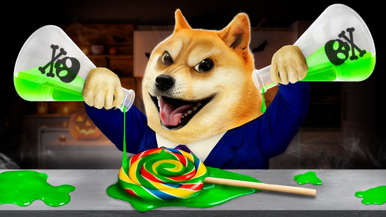 Мой папа — монстр на Хэллоуин 🎃💀🍬